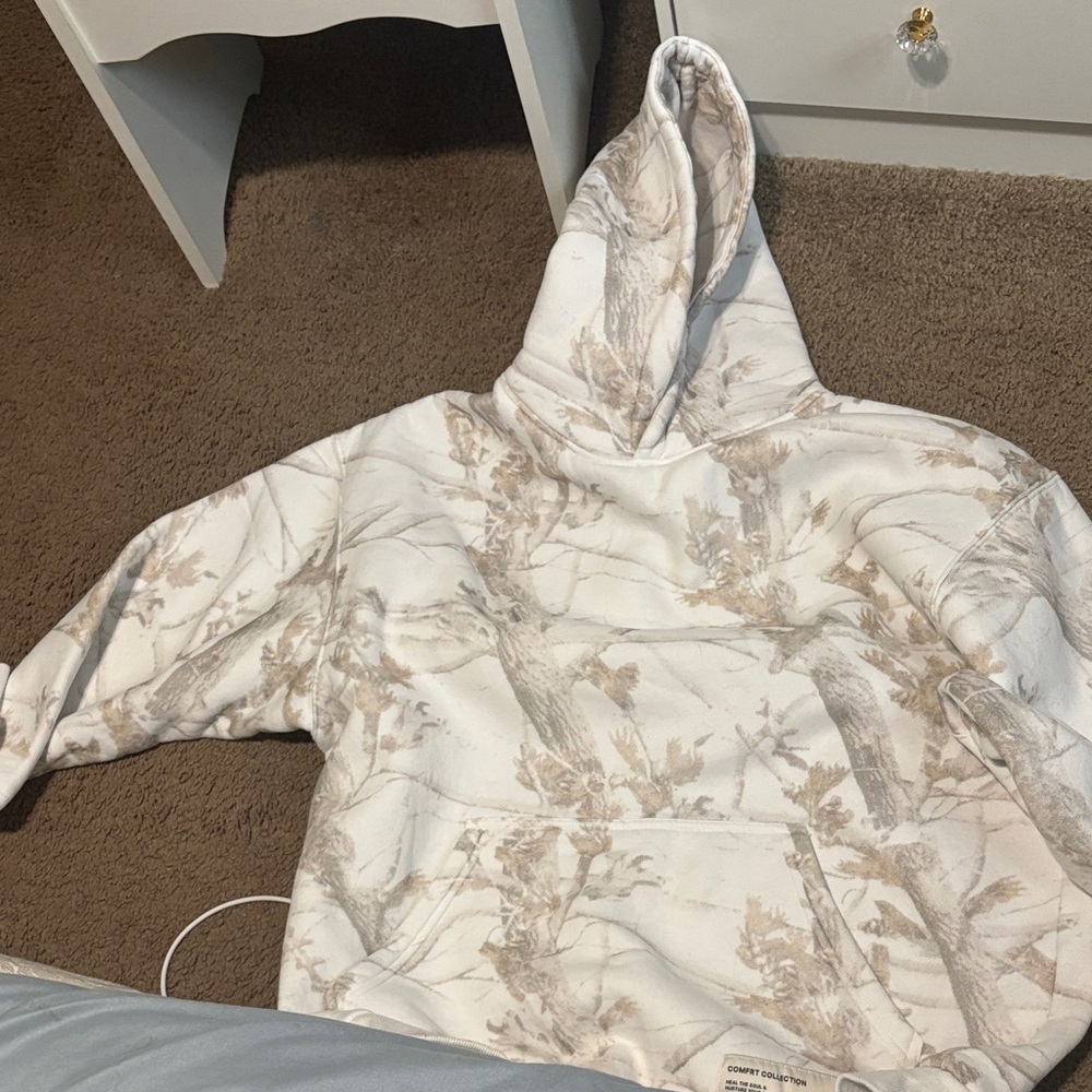 Women's Woodland Pattern Hoodie